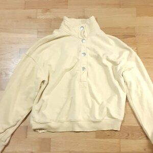 Pastel Yellow cute sweatshirt